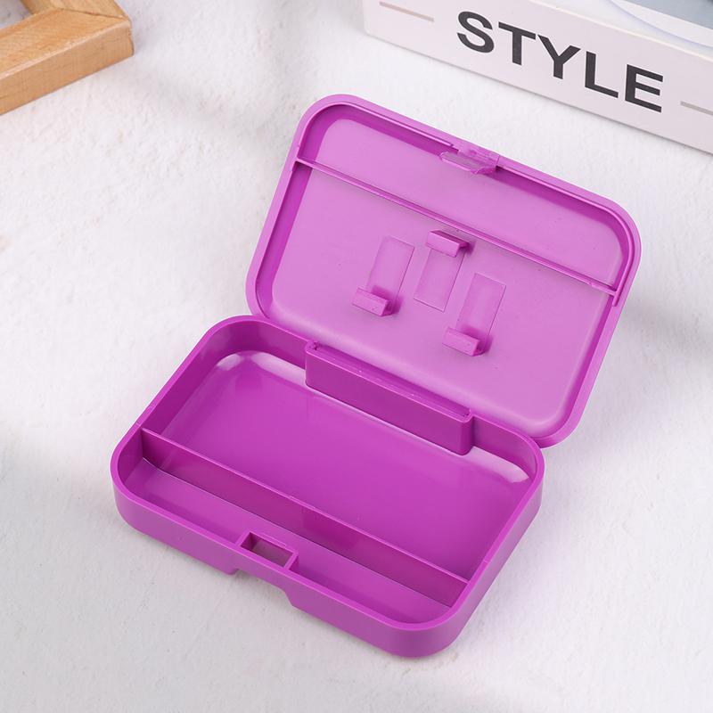 Portable 110Mm*75Mm Plastic Cigarette Case  Box Herb Storage Outdoor  Tools Boxes Cool Gadget For Men