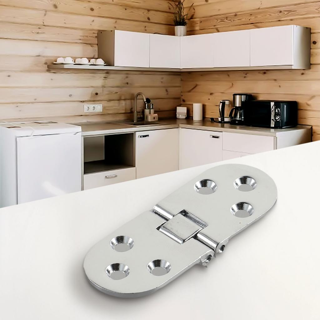 UK Folding Hinges Self-Supporting Table Cabinet Doors Hinge Flush Mounted Kits