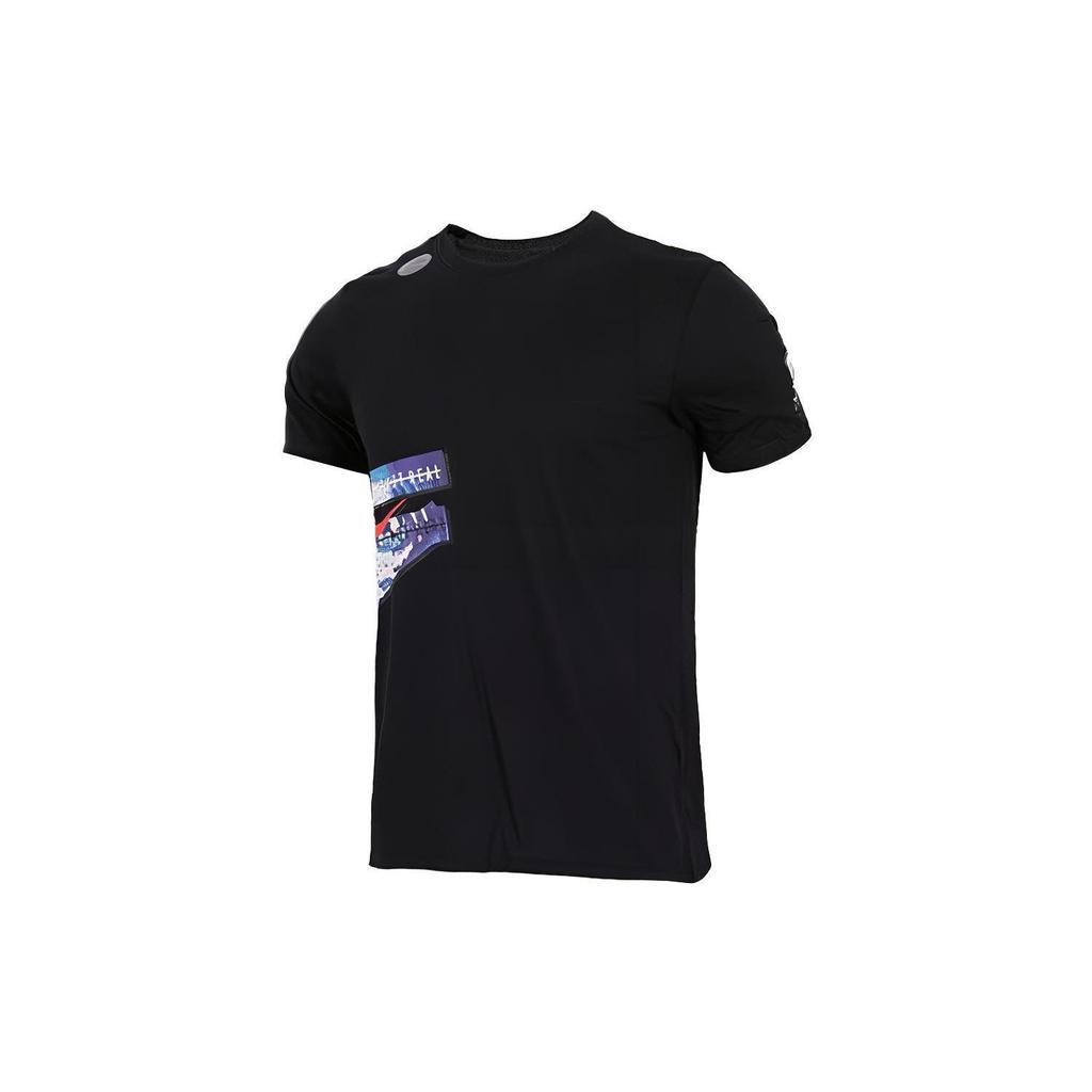 Nike T Shirts Men's Black Crew Neck Moderate Straight Fit AJ1948-010