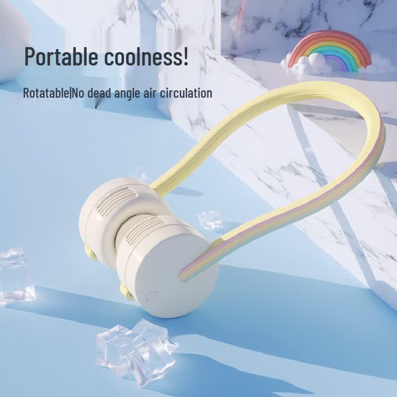 AIYOUTH F7 Portable Neck Fan CN plug (adapter included) белый