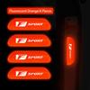 AGE2   4Pcs Car Safety Warning Decal Night Reflective Mark Stickers For Lexus F-SPORT ES RX NX LS UX LM LX GX LC RZ IS CT GS RC HS SC