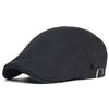 Men's Vintage Cotton Flat Cap, Adjustable Newsboy Beret Hat, Casual Gatsby Ivy Cap for Men & Women (5 Colors Available)