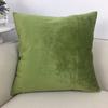Velvet Soft Decorative Square Pillow Covers Cushion Case for Sofa Bedroom60x60cm