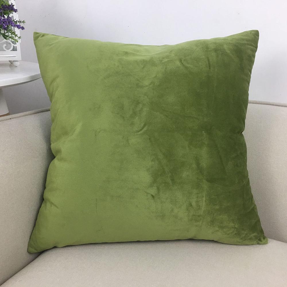 Velvet Soft Decorative Square Pillow Covers Cushion Case for Sofa Bedroom60x60cm