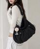 Talli [25Th] Cozy String Pocket Shoulder Bag 26_Black