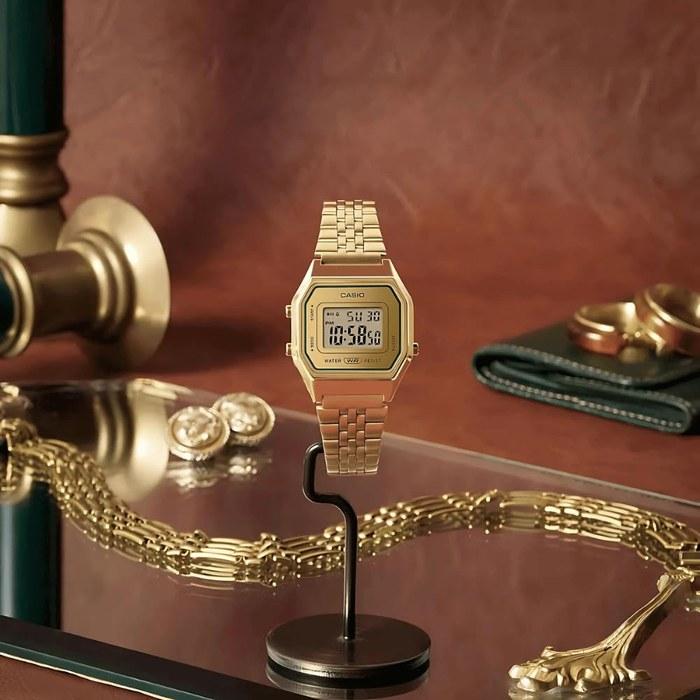 Casio Watch Gold LA680WEGV-9ADF Gold