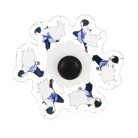 EDC Cartoon Fidget Spinner Various Styles Japan Anime Demon Slayer Fidget Gyro Stress Pocket-sized Decompression