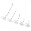10Pcs Heart Shaped Single Peg Pegboard Hooks Wall Hooks Hole Board Hanger Garage Pegboard Hook Wall Mount Storage Rack