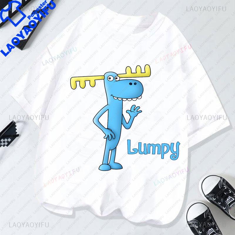 T-shirt Cartoon Happy Tree Friends Anni '80 '90 Vintage Grafica Manica Corta Per Coppia Singolo Articolo Unisex Unisex Abbigliamento Taglie Forti