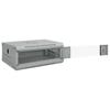 Network Cabinet with Storage Gray 53 x 45 x 21 cm Steel