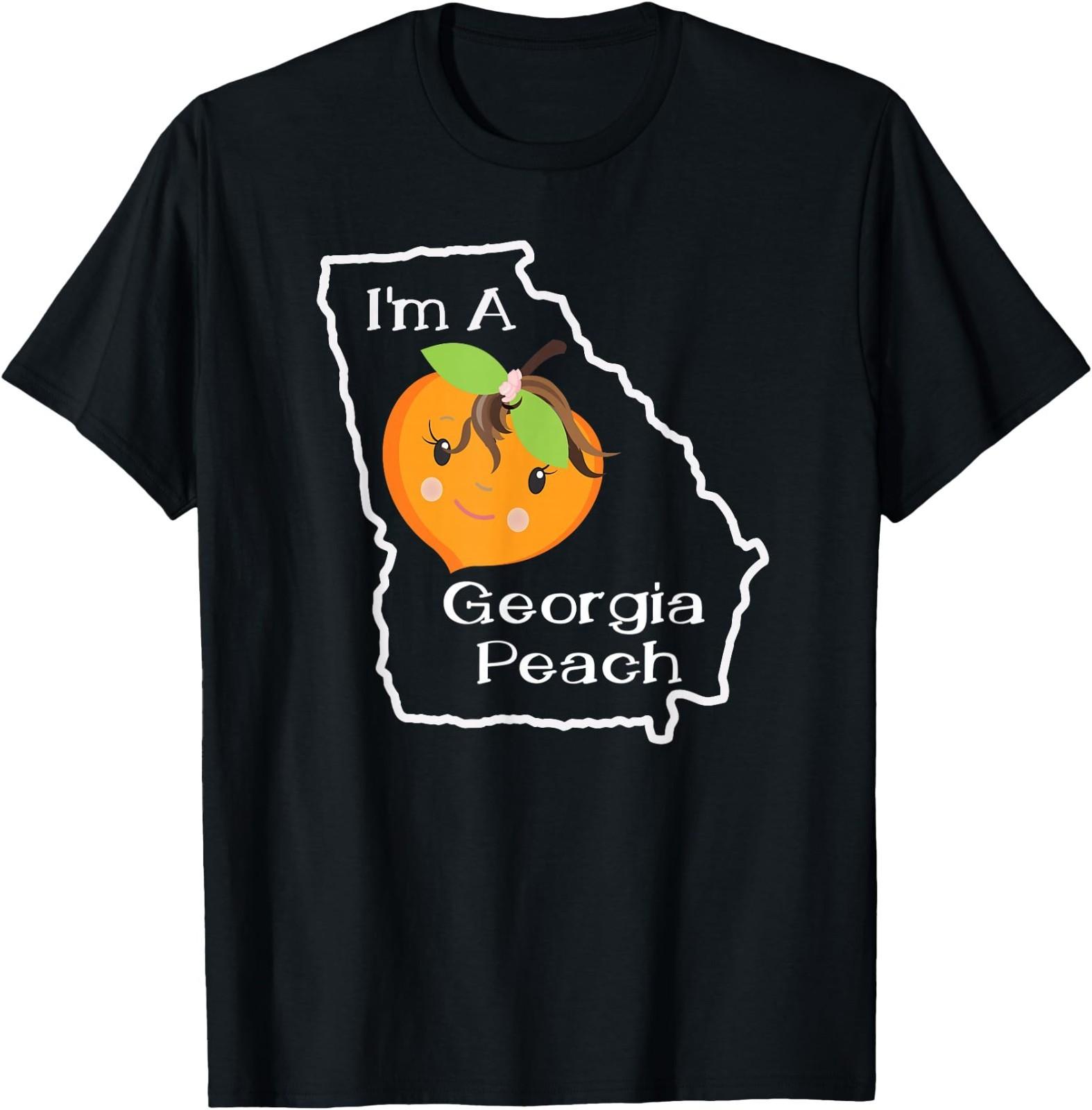 I m A Georgia Peach T Shirt Atlanta Georgia Shirt T-Shirt L