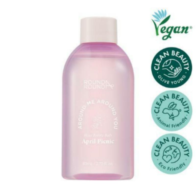 Round Around Our Bubble Bath 80ml 2pm April Picnic