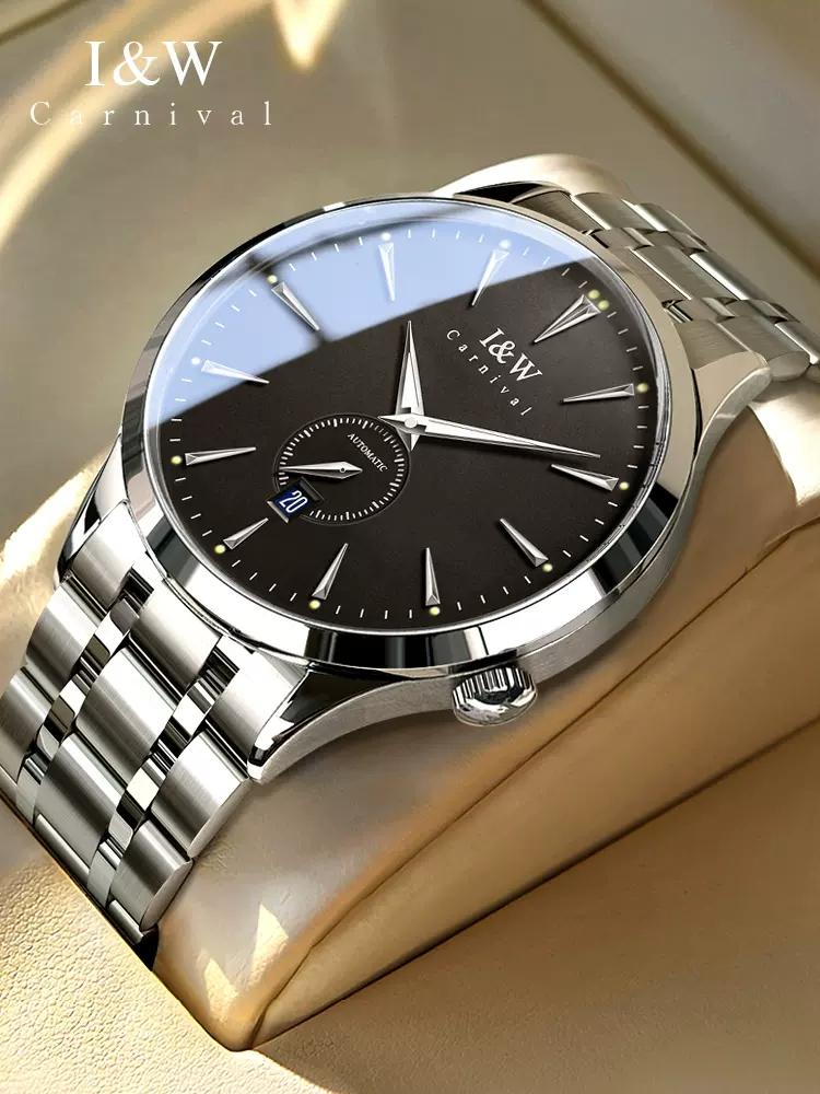 Montre Homme Mécanique Automatique Design Original IW Mouvement MIYOTA Montres Homme Étanche Calendrier Verre Saphir Reloj