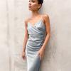 Trägerkleid ärmellos für Damen