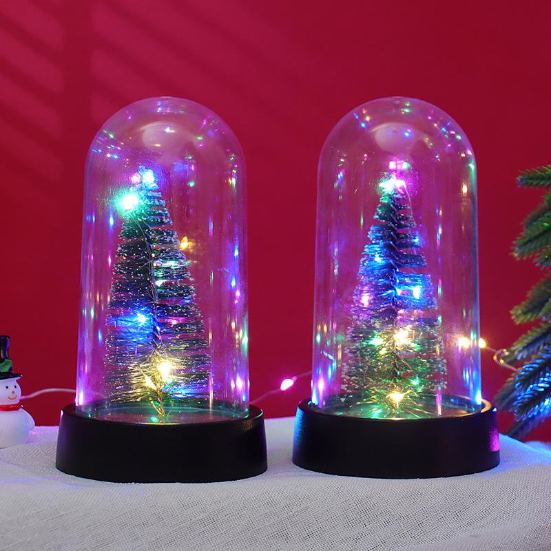 

Festive Christmas Tree Ornaments: Glowing Mini Trees & Gifts