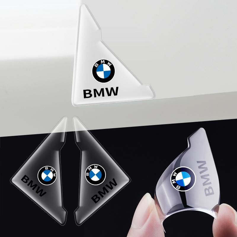 4PC Transparent Car Door Handle Sticker Decoration Protector Film For BMW 2 Series F22 F23 F45 F46 F87 F44