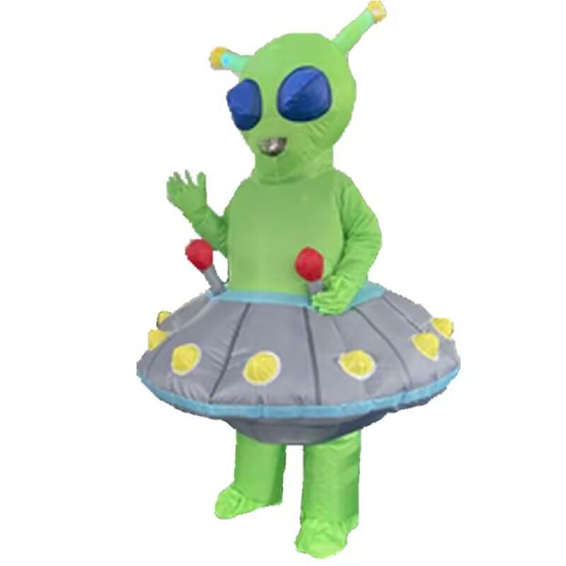 Inflatable Alien Carry-Me Costume for Halloween and Parties