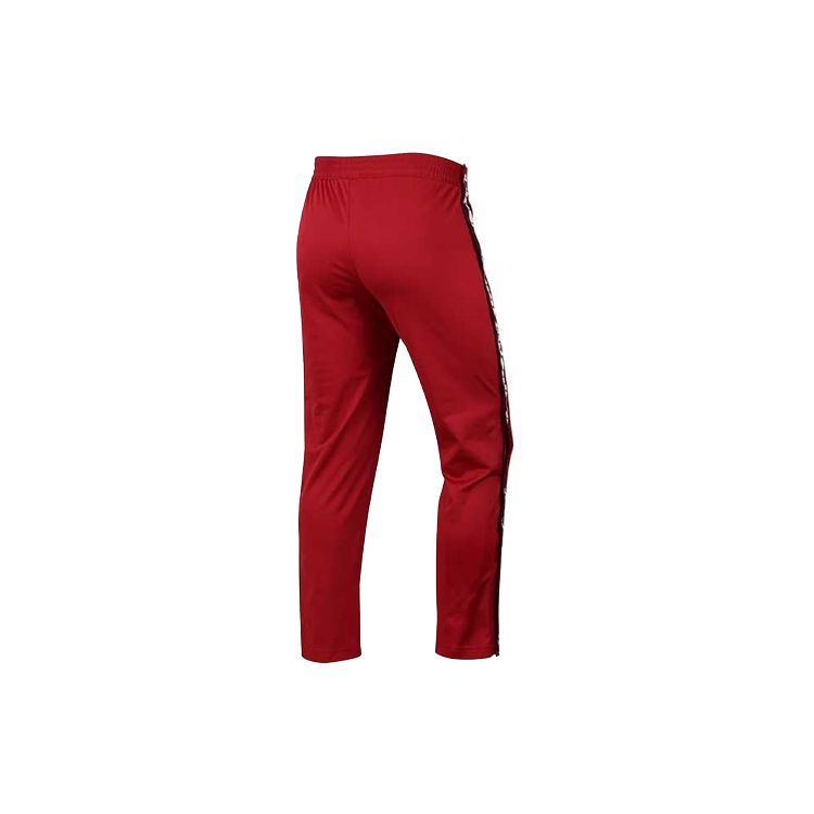 Jordan Side Snap Logo Print Sweatpants Men Bottoms Red CK1455-687