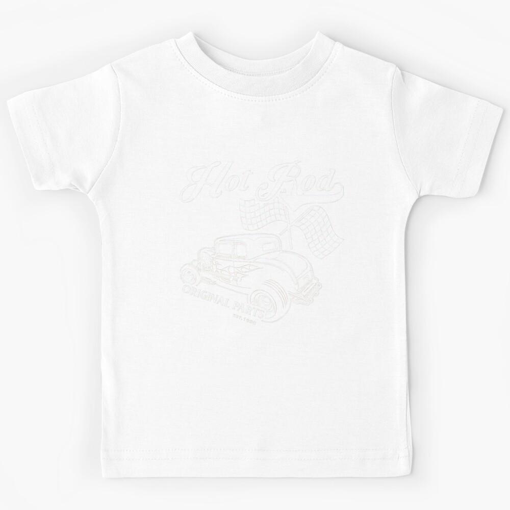 Muscle Rod Racing Hot Vintage Drag Car Kids T-Shirt 100
