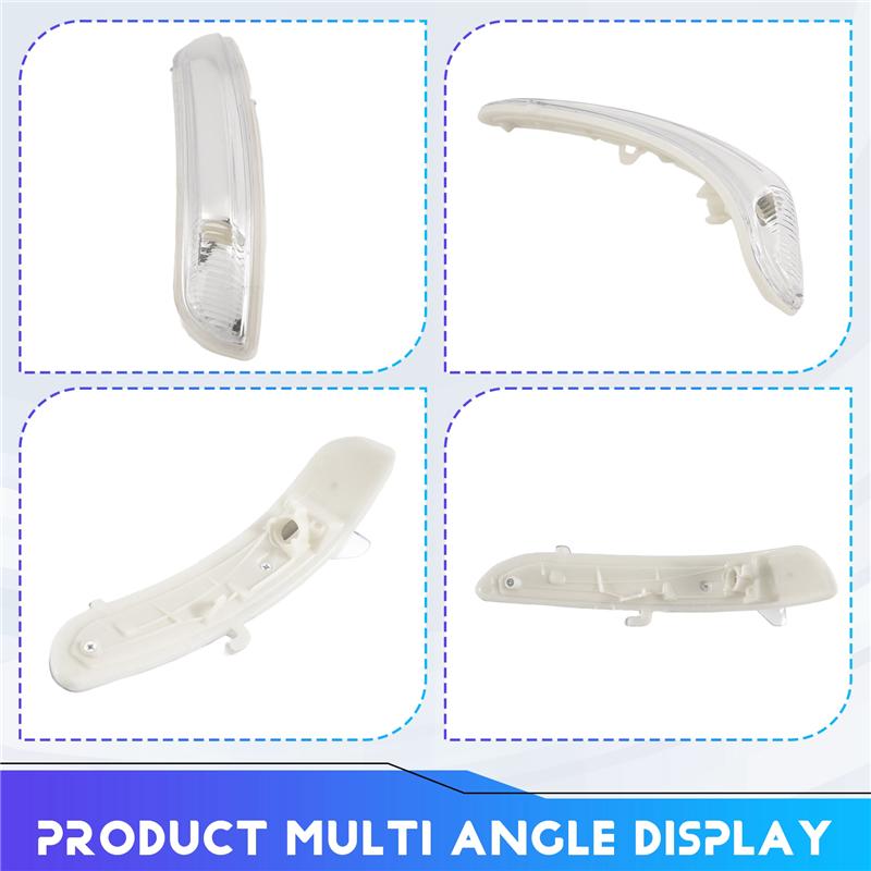 Kryt skla blinkru zpětného zrcátka na dveřích auta Pro 208 2008 2012-2017 1607512680-A87Q