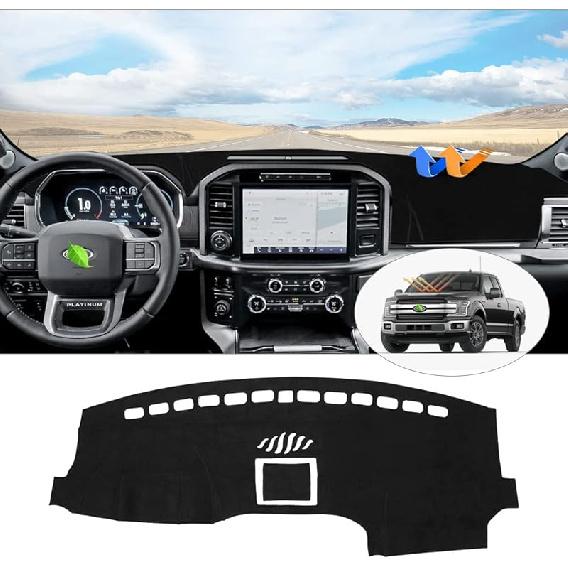 CARTIST Dash Cover Fit For Genesis GV80 2024 2025 Dashboard Cover Mat For GV80 Accessories Non-Slip Carpet Sunshield Glare UV Rays Protector