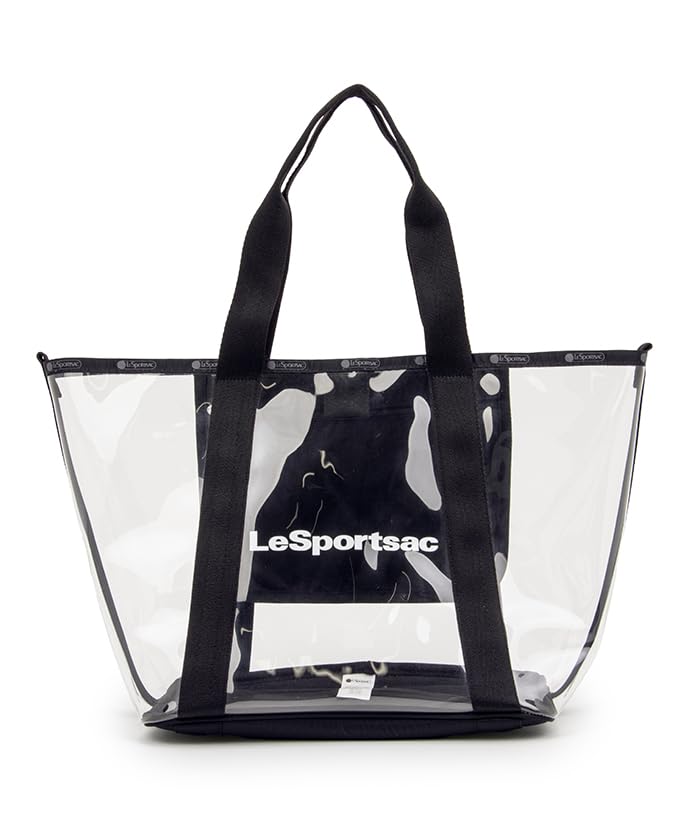 

Official Tote Bag CLEAR Clear Onyx Logo Tote [LeSportsac] E/W TOTE/1362 Women s