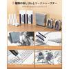 STAGEEK Mechanical Pencil Set with Leather Case, Silver/Leather Bag