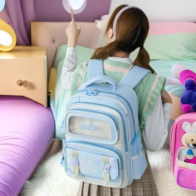 New Schoolbag Girls Cartoon Cute Backpack Women Large Capacity Backpack