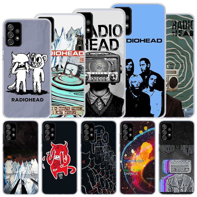 Bnad R-Radiohead Soft Case For Samsung Galaxy A17 A16 A26 A36 A56 A15 A14 A13 A55 A54 A53 Phone Cover A25 A35 A24 A34 A23 A33