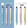 Zebra 3 Color Ballpoint Pen Sarasa Clip 3C Clear Color 0.5mm Blue J3J5-C-BL