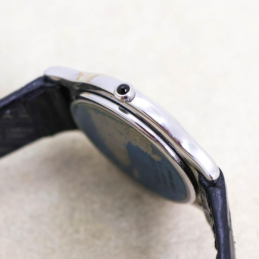 [USED] Working SEIKO CREDOR 18KT Women's Leather Watch 2403