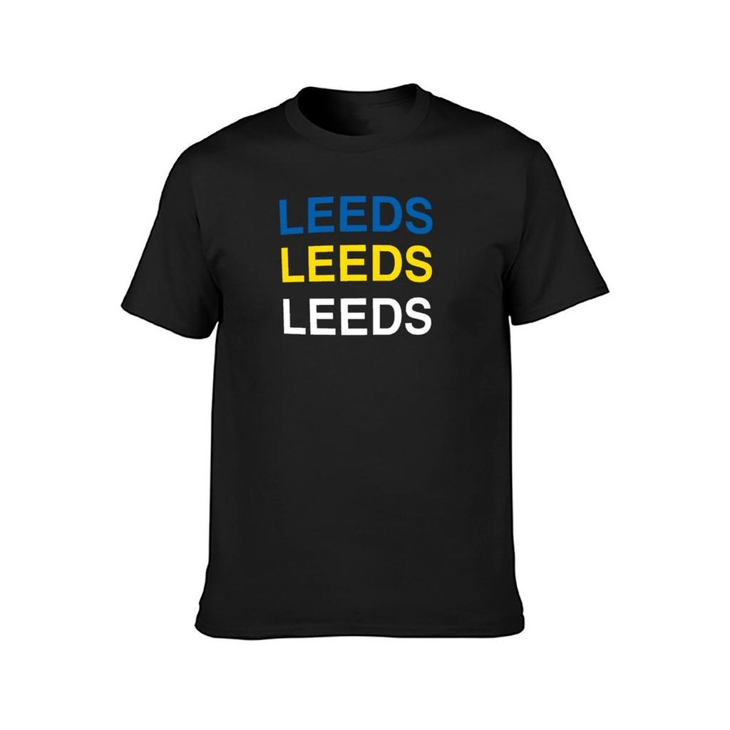 United Leeds Color Funny Gift T-Shirt Oversized Sweat Mens Plain T Shirts