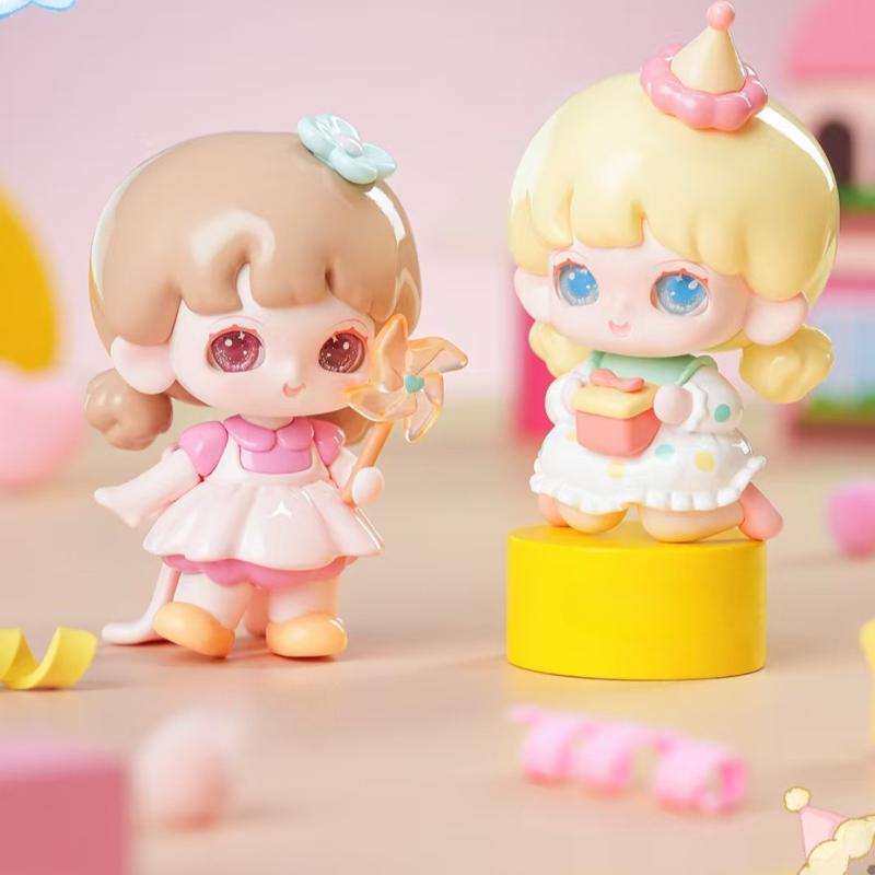 Yooie Time Theatre Series Blind Box Cute Action Figures Collectible Toy Surprise Mystery Box Dolls Girls Birthday Gift