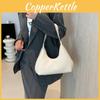 Chic Black Casual Shoulder Bag For Women Stylish Small Crossbody Handbag