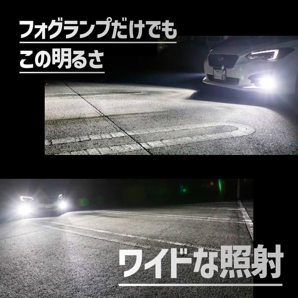 H4 LED 49600cd Super Vehicle Inspection Set of M Series Premium HID-ya Headlights, (candela), Bright, White, Compliant, 12V/24V, 2,