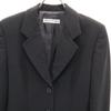 Emporio Armani 90s Italian Wool Old Pants Suit Setup 38/42 Black Women Used