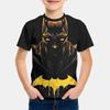 Superheld 3D-Druck Babykleidung 5 bis 14 Jahre Männlich Outdoor-Kleidung für Batman Kinder Junge Mädchen Kind T-Shirt Oberteile Hemden