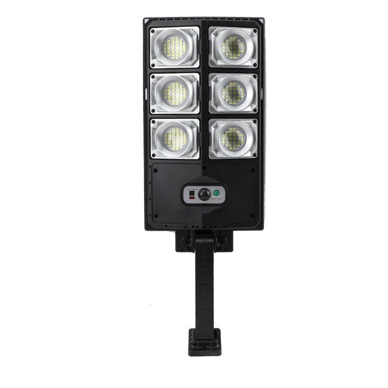 Lampadaire solaire LED haute puissance avec détecteur de mouvement pour usage extérieur