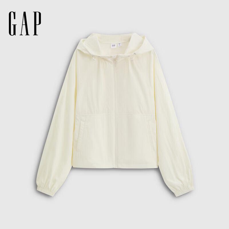 GAP Women's Sun Protection Cool Feel Hooded Jacket
