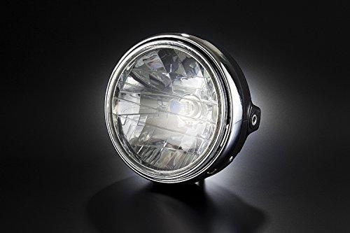 Bike Parts Center Multi-Reflector Headlight Assembly, 180mm Diameter, for Honda CB400SF, Etc., Part Number 310105