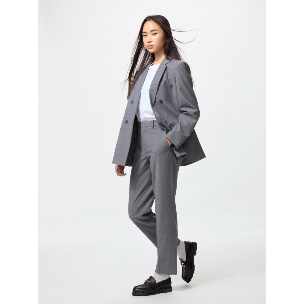 

Uniqlo Умные брюки по щиколотку Длина 69 73см Длинные 05 GRAY/WOMEN XS