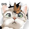 Decorative Toilet Sticker Self-adhesive Waterproof Easy-peel Traceless Bathroom Toilet Lid Sticker Cat Shaped Decal