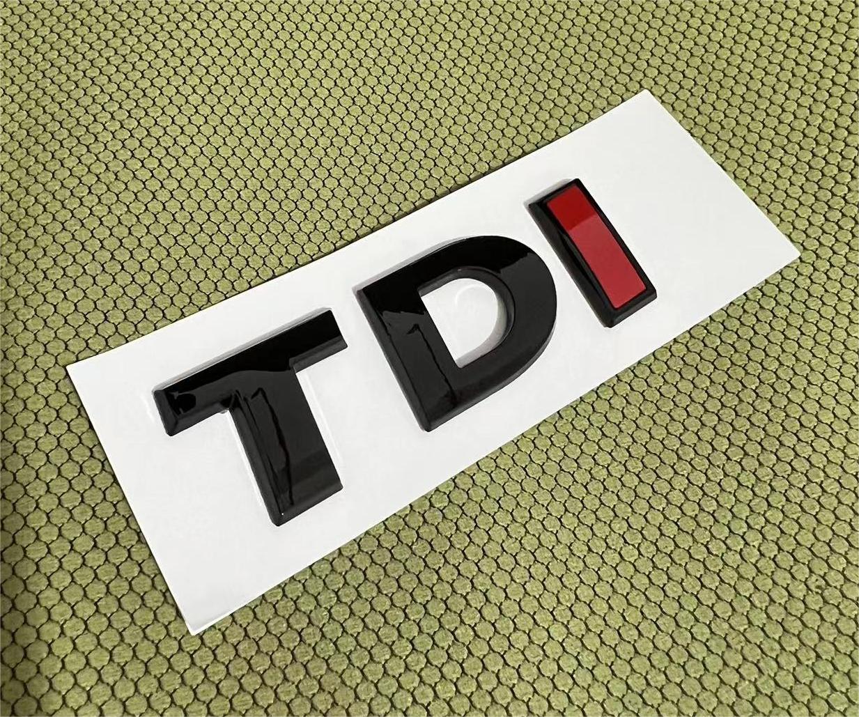 

1 шт. АБС-пластик высокое качество TDI TSI Автомобильные буквы Наклейки на задний багажник Эмблема значок наклейка Стикер для стайлинга