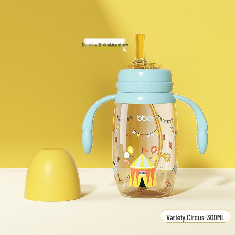 

Children s Leak-Proof Straw Cup with Handles (Ages 1-3) – Anti-Choking PPSU Water Learning Bottle