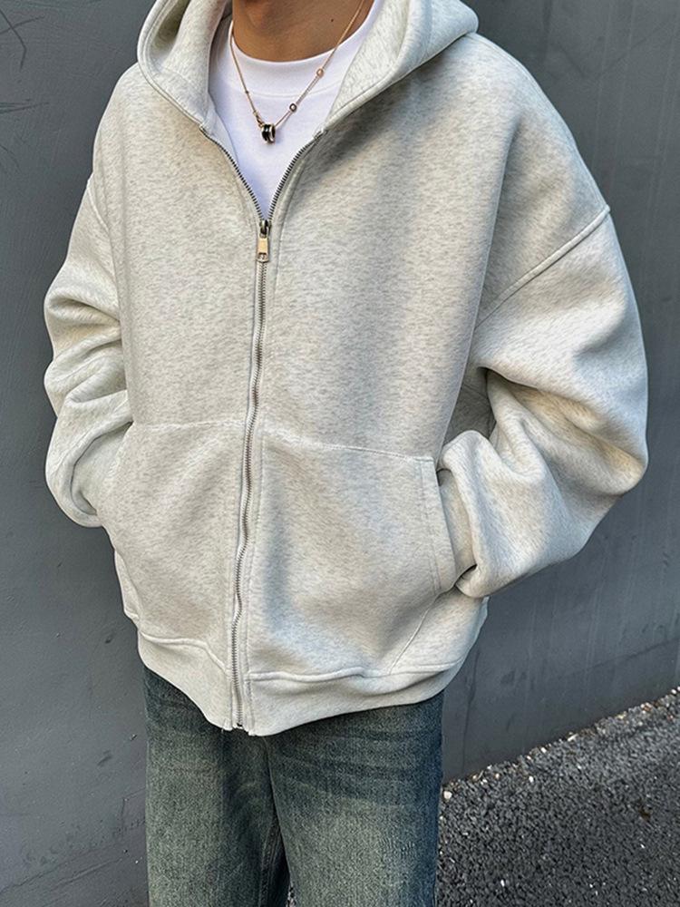 Men's 3D Design Hoodie Jacket: Spring & Autumn Versatile Cardigan