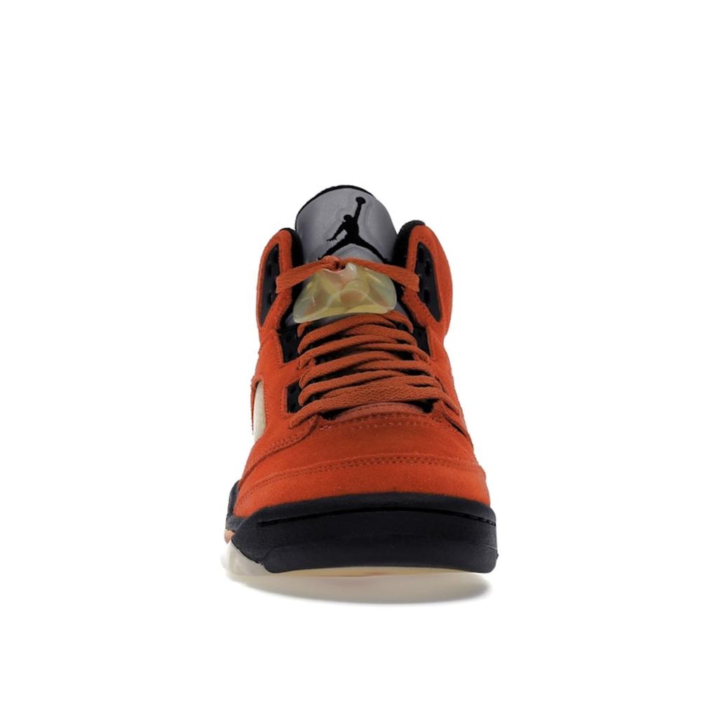 Air Jordan 5 Retro Dunk on Mars Women Sneakers Red Martian-Sunrise Black DD9336-800