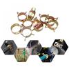 10-50Pcs 4-22mm Fuel Vacuum Silicone Hose Clamp, Auto Spring Clip for Fuel Oil Water Airs Pipe Tube, Auto Car Repair Parts