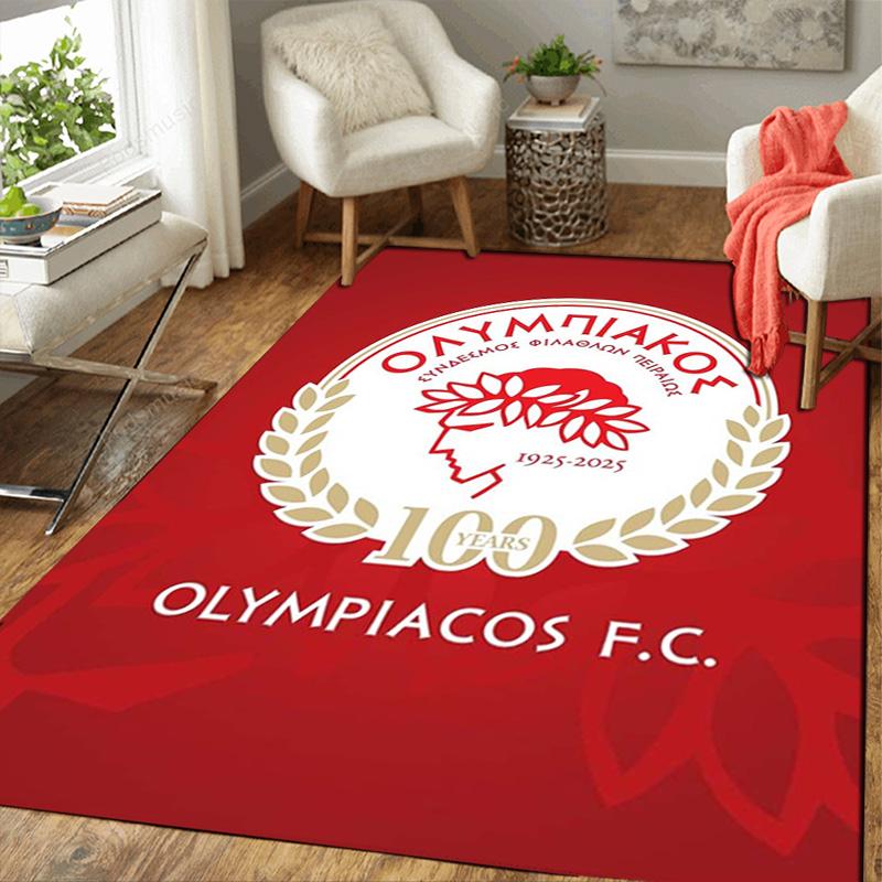 Olympiacos FC Rug Floor Mat for
