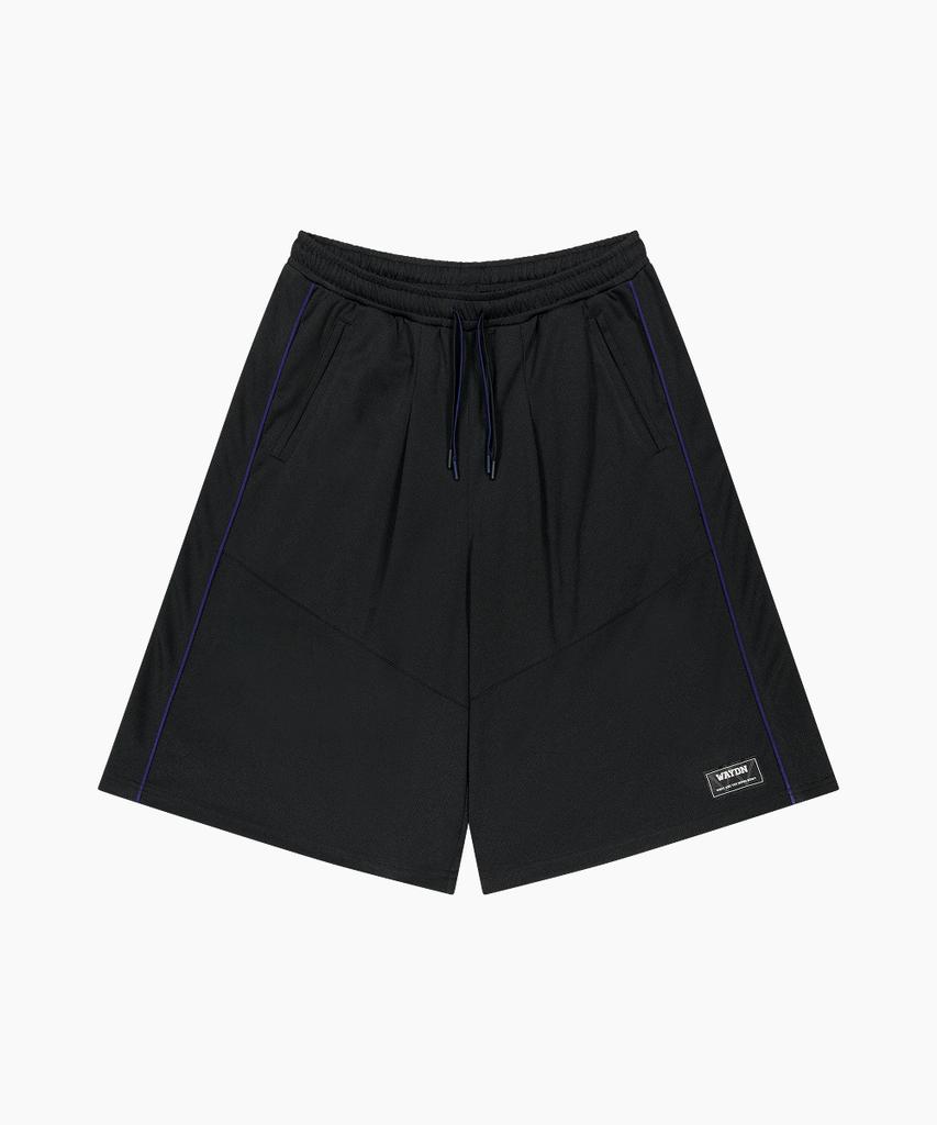Weideun 82 Track Mesh Bermuda Shorts (Uni) Black