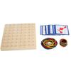 Montessori Wooden Geometric Figures and Creative Nail Board for Early Childhood Education
